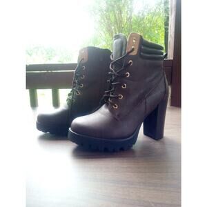 Dream Pairs Women's Ankle Boots Size 10 Brown New Never Used Without Tags Or Box